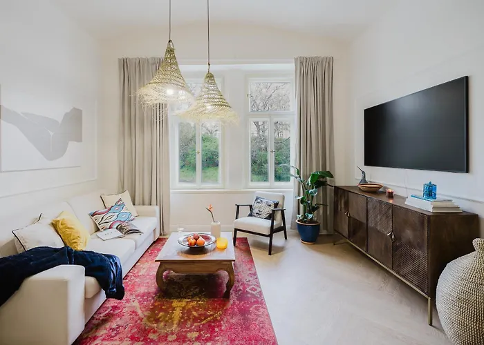 Apartamento Days - Boho One-bedroom With Netflix In Vinohrady Praga