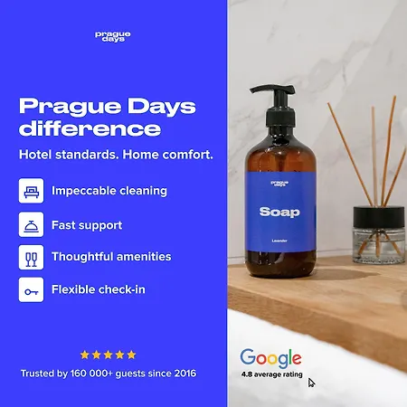 شقة Prague Days - Boho One-Bedroom Apartment With Smart Tv In Vinohrady براغ